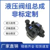 液压阀组总成/液压电磁阀组/油路块电磁阀总成/成套支持非标订做
