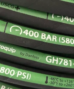 Danfoss丹弗斯Aeroquip液压两层钢丝编织高压软管GH781伊顿EATON